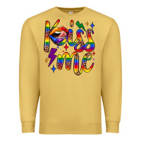 Antique Gold kiss me Premium Sweatshirt - JahusDesignShop