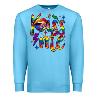 Ocean Blue kiss me Premium Sweatshirt - JahusDesignShop
