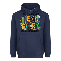 Navy i am ready for head start but is it ready for me Heavyweight Hoodie - AdoDesignShop