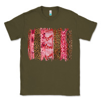 Army Green valentine's day love brushstrokes Classic Tee - RanaPortraitStore