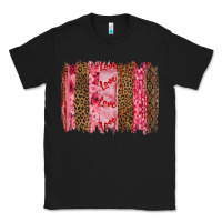 Black valentine's day love brushstrokes Classic Tee - RanaPortraitStore