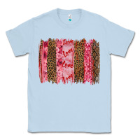 Dusty Blue valentine's day love brushstrokes Classic Tee - RanaPortraitStore