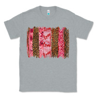 Heather Grey valentine's day love brushstrokes Classic Tee - RanaPortraitStore