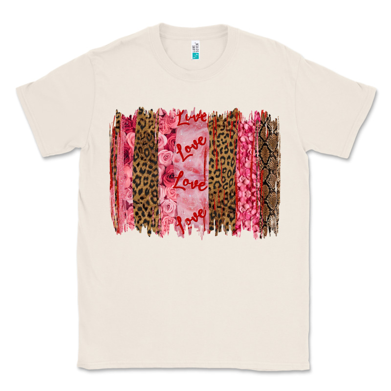 Valentine's Day Love Brushstrokes Classic Tee by RanaPortraitStore | Teevron