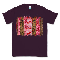 Plum valentine's day love brushstrokes Classic Tee - RanaPortraitStore