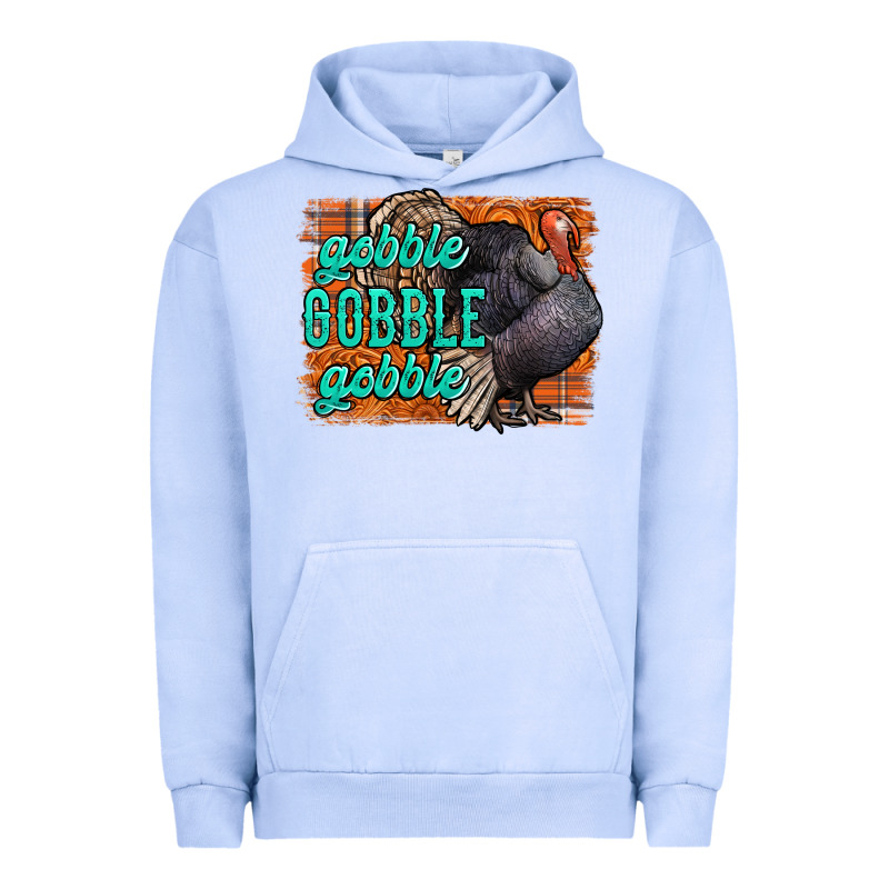 Thanksgiving Turkey Gobble Gobble Urban Hoodie by NancyCooperArtShop | Teevron