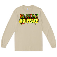 Mushroom no justice no peace Long Sleeve Tee - Zillion Design Studio