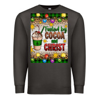 Smoke christmas fueled by cocoa and christ Premium Sweatshirt - Artiststas
