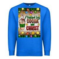 True Royal christmas fueled by cocoa and christ Premium Sweatshirt - Artiststas
