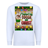White christmas fueled by cocoa and christ Premium Sweatshirt - Artiststas