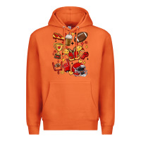 Carrot i'm a hot mess, always stressed,and proudly a foot Premium Hoodie - MaliasSmallBusiness
