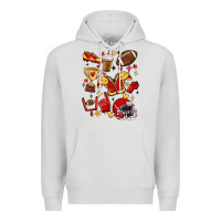 Dove Grey i'm a hot mess, always stressed,and proudly a foot Premium Hoodie - MaliasSmallBusiness