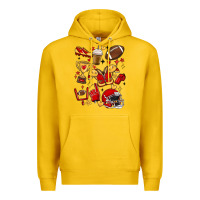 Lemon i'm a hot mess, always stressed,and proudly a foot Premium Hoodie - MaliasSmallBusiness
