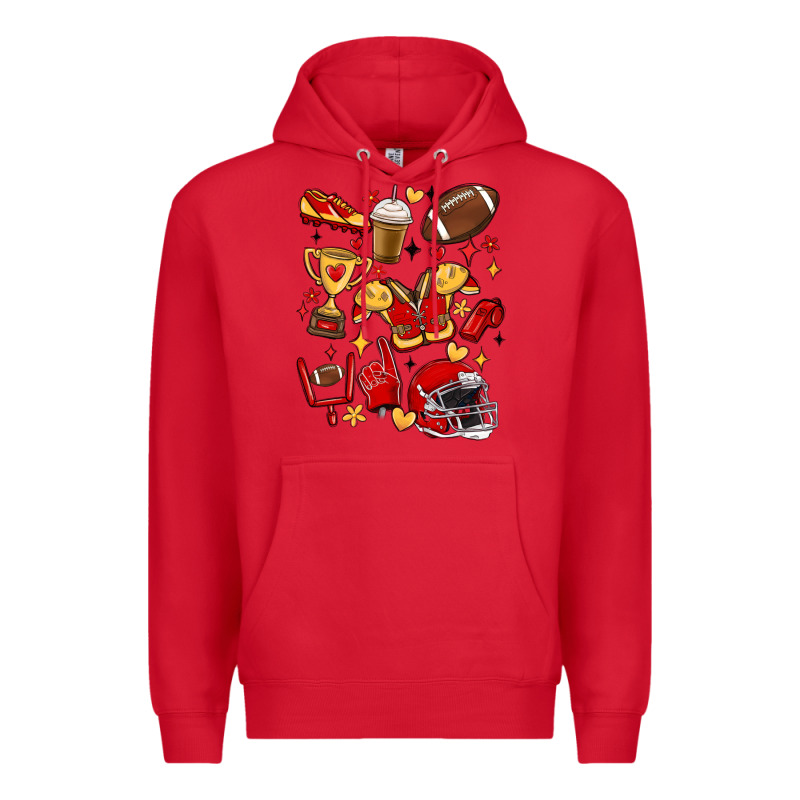 I'm A Hot Mess, Always Stressed,and Proudly A Foot Premium Hoodie by MaliasSmallBusiness | Teevron