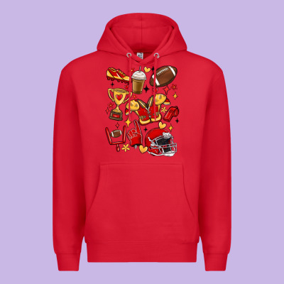 I'm A Hot Mess, Always Stressed,and Proudly A Foot Premium Hoodie Designed By Maliassmallbusiness