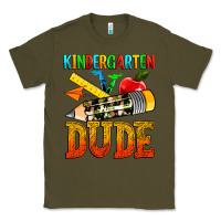 Army Green kindergarten dude Classic Tee - texasbilliewilder