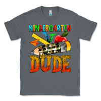 Charcoal Heather kindergarten dude Classic Tee - texasbilliewilder