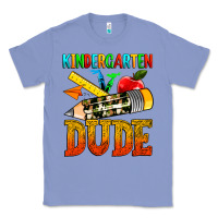 Colony Blue kindergarten dude Classic Tee - texasbilliewilder