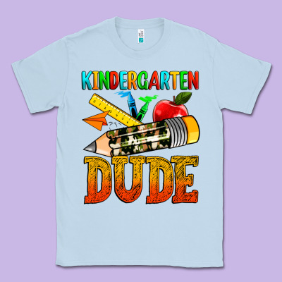 Kindergarten Dude Classic Tee Designed By Texasbilliewilder