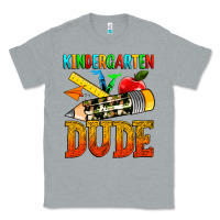 Heather Grey kindergarten dude Classic Tee - texasbilliewilder