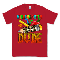 Red kindergarten dude Classic Tee - texasbilliewilder