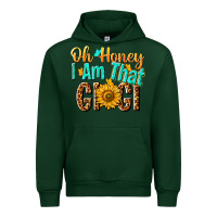 Forest Green oh honey i am that gigi nca Urban Hoodie - NancyCooperArtShop