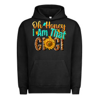 Pigment Black oh honey i am that gigi nca Urban Hoodie - NancyCooperArtShop