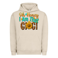 Pigment French Oak oh honey i am that gigi nca Urban Hoodie - NancyCooperArtShop