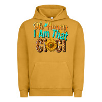Pigment Peanut Butter oh honey i am that gigi nca Urban Hoodie - NancyCooperArtShop