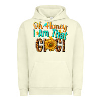 Pigment Pistachio oh honey i am that gigi nca Urban Hoodie - NancyCooperArtShop