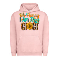 Pigment Salmon oh honey i am that gigi nca Urban Hoodie - NancyCooperArtShop