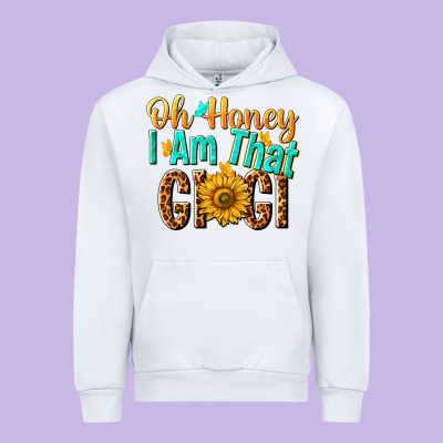 Oh Honey I Am That Gigi Nca Urban Hoodie Designed By Nancycooperartshop
