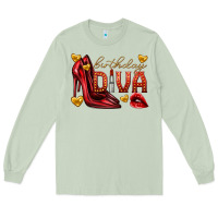 Matcha birthday diva Long Sleeve Tee - texasbilliewilder