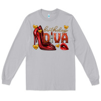 Moon Dust birthday diva Long Sleeve Tee - texasbilliewilder