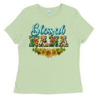 Matcha blessed nana Ladies Tee - BarkalooDesign