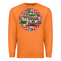 Carrot christmas fueled by cocoa and christ ornament Premium Sweatshirt - Artiststas
