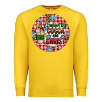Lemon christmas fueled by cocoa and christ ornament Premium Sweatshirt - Artiststas