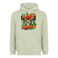 Matcha desert mama   leopard Heavyweight Hoodie - AdoDesignShop