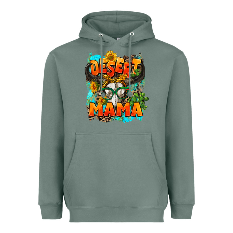Desert Mama   Leopard Heavyweight Hoodie by AdoDesignShop | Teevron