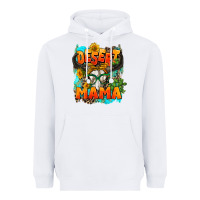 White desert mama   leopard Heavyweight Hoodie - AdoDesignShop