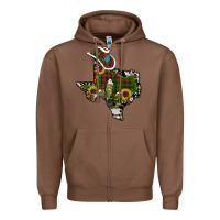 Chestnut christmas texas Zipper Hoodie - RanaPortraitStore