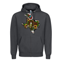 Smoke christmas texas Zipper Hoodie - RanaPortraitStore