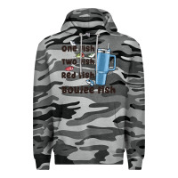 Slate Camo one fish two fish red fish boujee fish Premium Hoodie - MaliasSmallBusiness