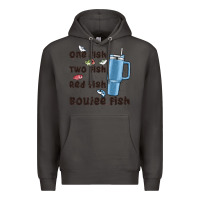 Smoke one fish two fish red fish boujee fish Premium Hoodie - MaliasSmallBusiness