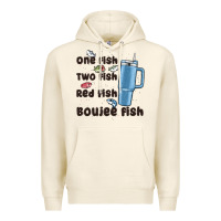 Tofu one fish two fish red fish boujee fish Premium Hoodie - MaliasSmallBusiness