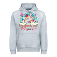 Heather Grey squish girl Urban Hoodie - MaliasSmallBusiness