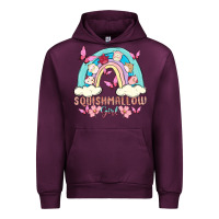 Mauve Wine squish girl Urban Hoodie - MaliasSmallBusiness
