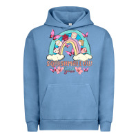 Pigment Pebble Blue squish girl Urban Hoodie - MaliasSmallBusiness