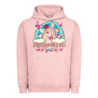Pigment Salmon squish girl Urban Hoodie - MaliasSmallBusiness