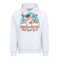 White squish girl Urban Hoodie - MaliasSmallBusiness